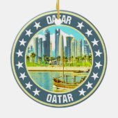 カタール セラミックオーナメント (裏面)