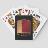 カタール トランプ (裏面)