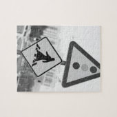 カタール、ドーハ。アラビア歩行者2 ジグソーパズル (横)