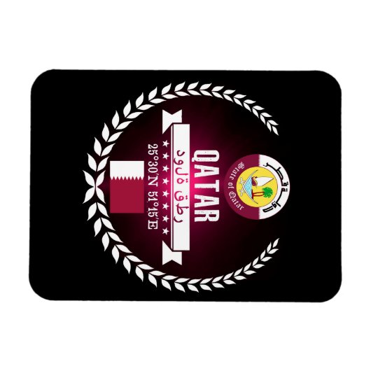 カタール マグネット (横)