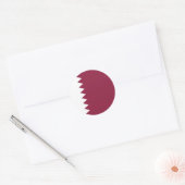 カタール ラウンドシール (封筒)
