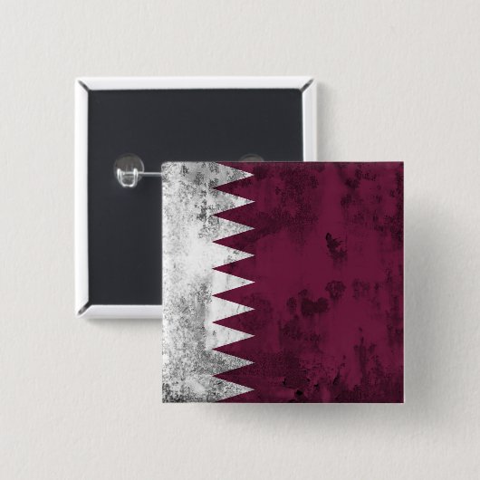 カタール 缶バッジ (正面&裏面)