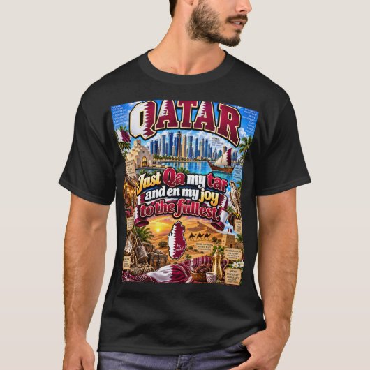 カタールTシャツ Tシャツ (正面)