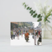 カタ忙しコロン・ギリシャ通り ポストカード (スタンド正面)