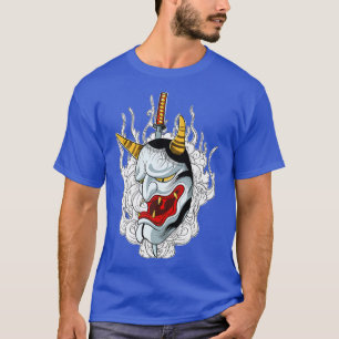 カタ日本のナアニメマスクマンガデビルプレミアムT-S Tシャツ