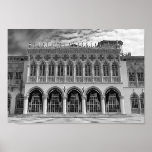 カダザンリンギングマンションサラソタフロリダ ポスター (正面)