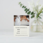 カダベリン美しい&スパサロンアポイントメントカード 予約カード (スタンド正面)