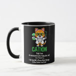 カチオンかわいいサイエンス猫の保護要素 マグカップ<br><div class="desc">カチオンかわいいサイエンスキャットパーシティブ要素化学先生ギフト。感謝祭の日，クリスマスの日，母の日，父の日， 7月4日， 1776独立日，パパの日，ハロウィーンの日，パトリックの日</div>