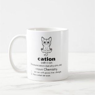 カチオン定義 コーヒーマグカップ