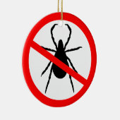 カチカチの用心して下さい セラミックオーナメント (右)