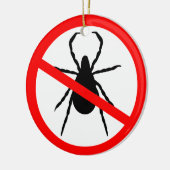 カチカチの用心して下さい セラミックオーナメント (左)