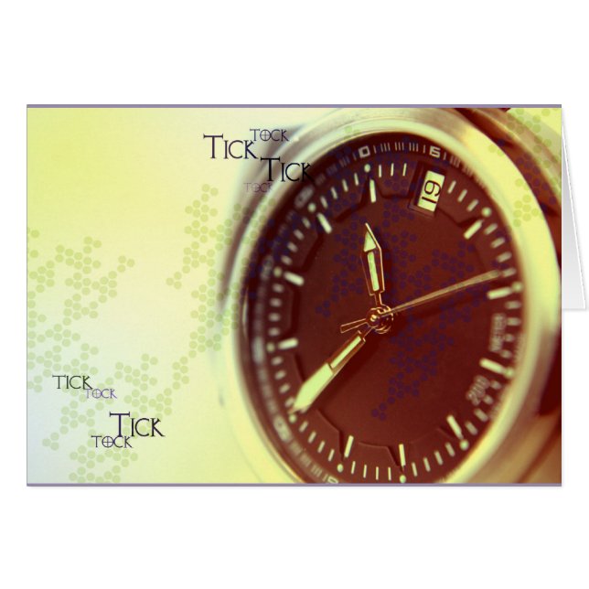 カチカチのTockの腕時計 (正面横)