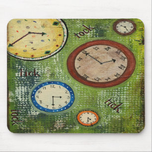 カチカチのtock -どこでも時計のmousepad マウスパッド