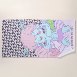 カチカチタオル!  2019の火の島のデザイン ビーチタオル