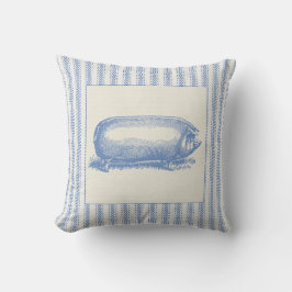 カチカチ音をたてることを用いるフランスのな農場のブタ クッション