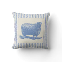 カチカチ音をたてることを用いる青および白いヒツジ