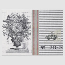 カチカチ音をたてるジュートの庭のティッシュペーパー 薄葉紙