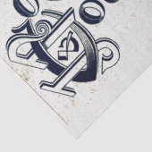 カチカチ音をたてるバーラップのティッシュペーパー 薄葉紙 (詳細)