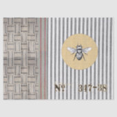 カチカチ音をたてる編まれたジュートの蜂のティッシュペーパー 薄葉紙 (正面)