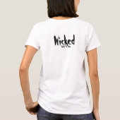 カチカチTのワイシャツ Tシャツ (裏面)