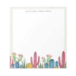 カチカラフルー |砂漠テーマ ノートパッド