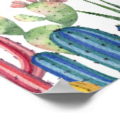 カチカラフルー | 9テーブル座席表 ポスター (角)