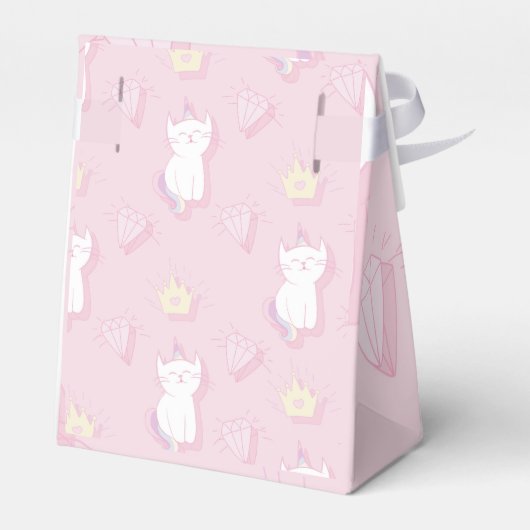 カチグボックス – かわいいズユニコーン猫かわいいカチコーンfor K フェイバーボックス (裏面サイド)