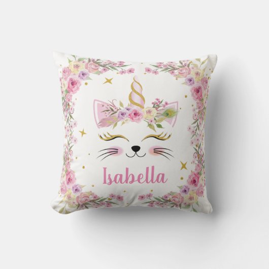 カチコーンパーソナルフローラ枕 クッション (正面)