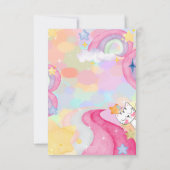 カチコーンミョーグハッピーバースデーグリーティングカード カード (裏面)