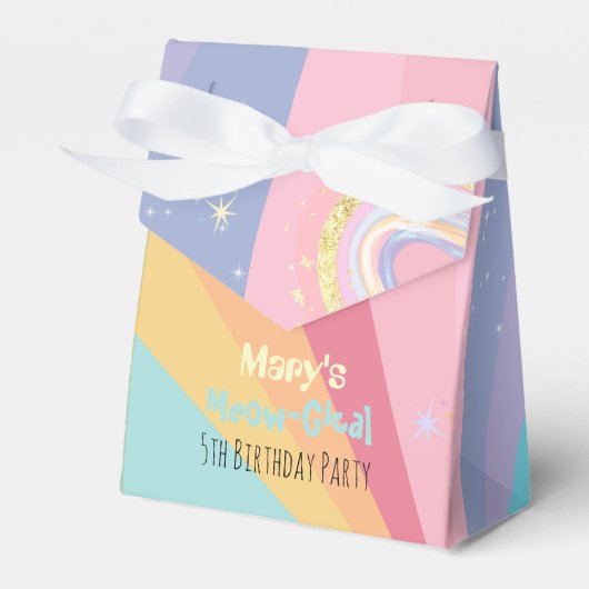 カチコーンミョー誕生日ギフト フェイバーボックス (正面サイド)