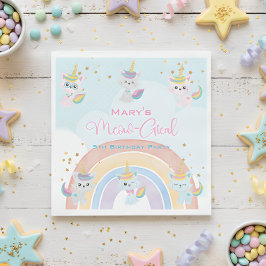 カチコーンミョー – ジカル誕生日 スタンダードランチョンナプキン