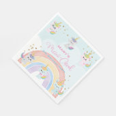 カチコーンミョー – ジカル誕生日 スタンダードランチョンナプキン (角)