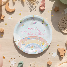 カチコーンミョー – ジカル誕生日 ペーパープレート