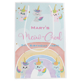 カチコーンミョー – ジカル誕生日 ミディアムペーパーバッグ