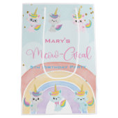 カチコーンミョー – ジカル誕生日 ミディアムペーパーバッグ (裏面)