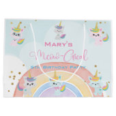 カチコーンミョー – ジカル誕生日 ラージペーパーバッグ (裏面)