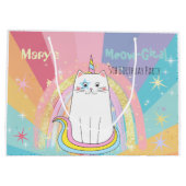 カチコーンミョー – ジカル誕生日 ラージペーパーバッグ (裏面)