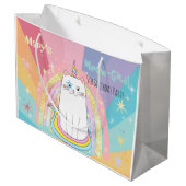 カチコーンミョー – ジカル誕生日 ラージペーパーバッグ (裏面アングル)