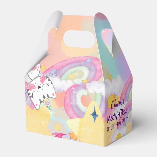 カチコーン誕生日お願いボックス フェイバーボックス (裏面サイド)