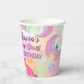 カチコーン誕生日紙カップ 紙コップ (裏面)