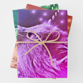 カチコーン魔法のユニコーン猫カスタマイズ ラッピングペーパーシート (インサイチュ)