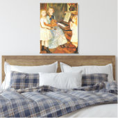 カチュレ・メンデスの娘たちピエール・ルノアール キャンバスプリント (インサイチュ (寝室))