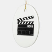 カチンコ セラミックオーナメント (左)