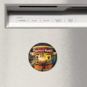 カチーナドール顔フォトアドベンチャー可愛はっきりしたい マグネット (インサイチュ (食洗機))