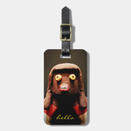 カチーナドール顔写真ハロースクリプトはっきりしたかわいい ラゲッジタグ