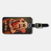 カチーナドール顔写真ワイルドグッズクール可愛い ラゲッジタグ (正面横)