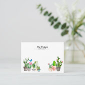 カチ 名刺 (スタンド正面)