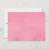 カッエレガントプケーキティーパーティーベビーシャワー招待状 招待状 (裏面)