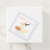 カックまたはアヒルかわいいブルーボーイハロウィーンキッズ フェイバータグ (インサイチュ)