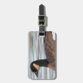 カックリングガチョウのプロフィール ラゲッジタグ (正面縦)